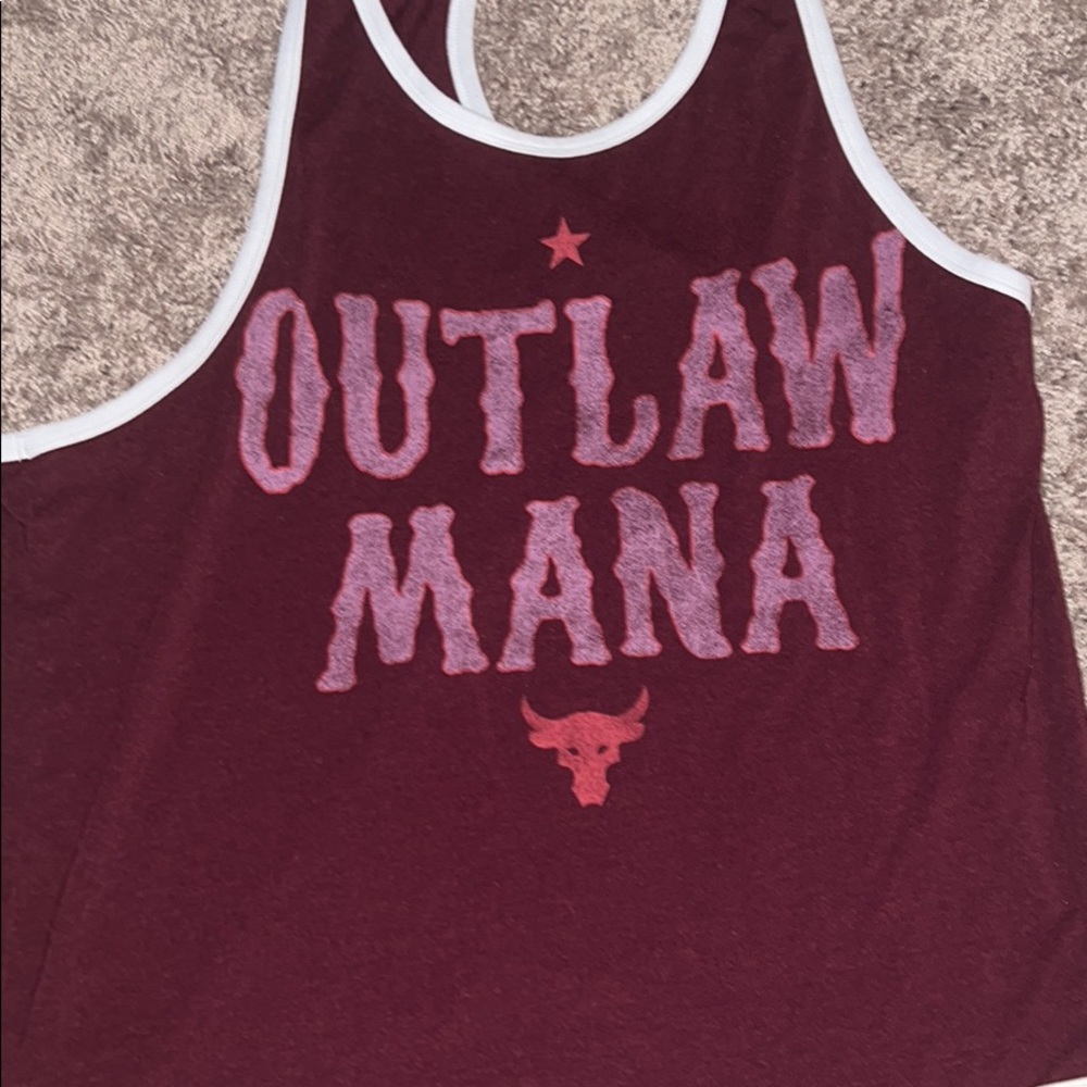 Rock Under Armour tanks. Size shown in pics. LGT. $20 XL. $25